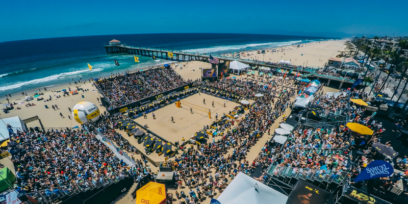 Manhattan Beach Open Volleyball Tournament