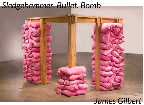 Art Exhibition: Sledgehammer_Bullet_Bomb