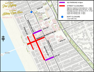 Street Closures for Pier Lighting