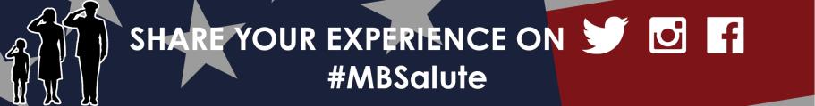 MB Salute to the Troops Share Your Experience