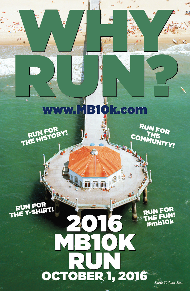 Manhattan Beach 10K Poster (2016)