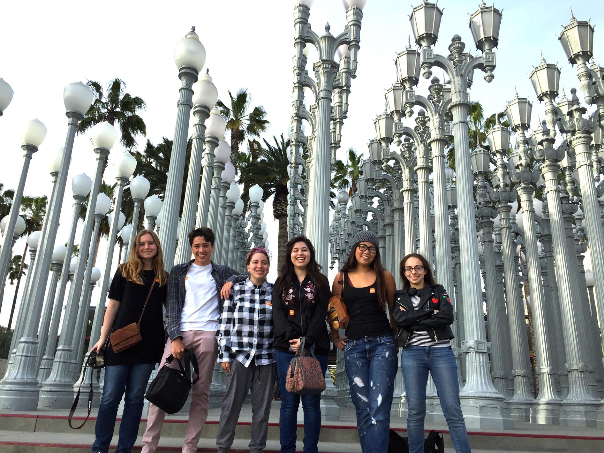 Field trip to LACMA (Los Angeles County Museum of Art)