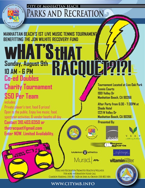 What's that Racquet?! Live Music Tennis Tournament