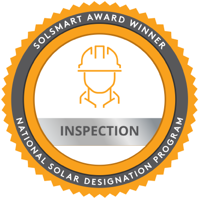 SolSmart Awards Badge for Inspection