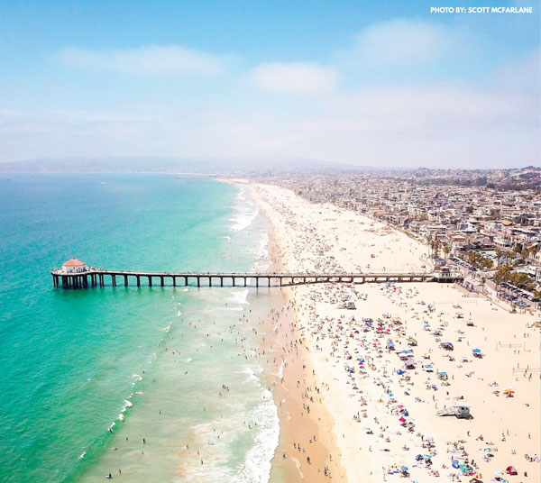 Manhattan Beach Pier by Scott McFarlane