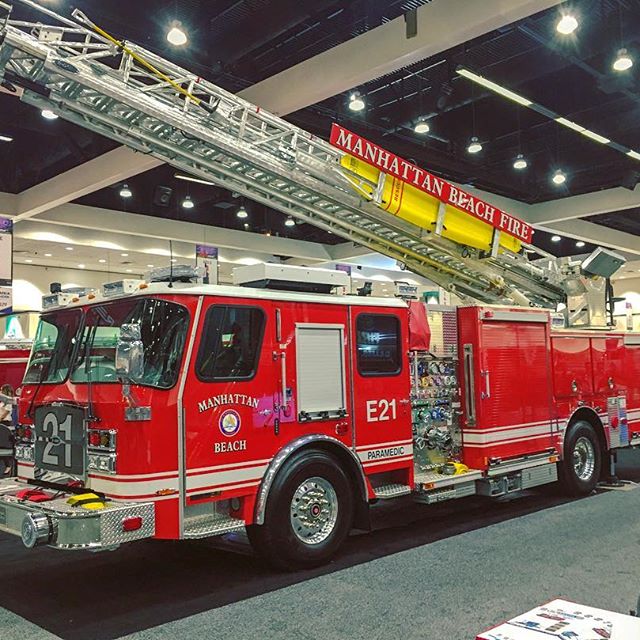 Paramedic Fire Engine 21 inside convention hall