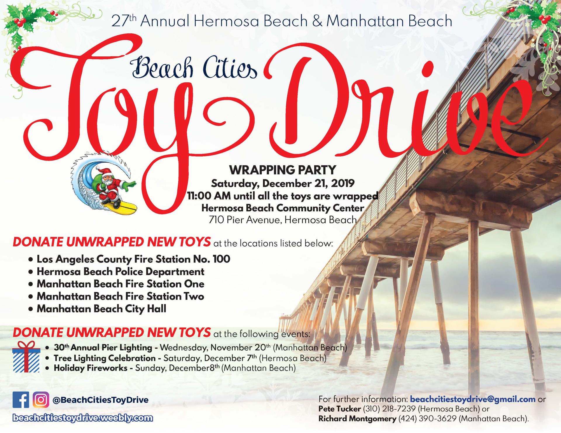 27th Annual Beach Cities Toy Drive - Landscape