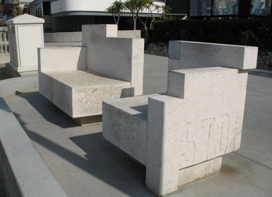 Escobar Sculpture Bench