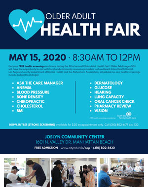 Older Adults Program Health Fair