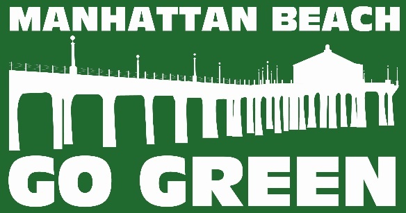 Manhattan Beach Go Green logo