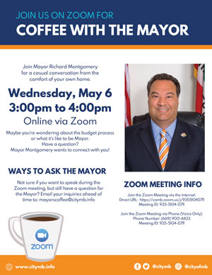 Coffee with the Mayor Flyer