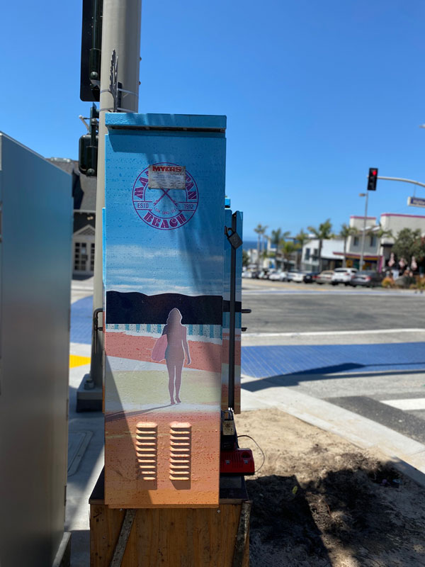 Location 25 - Manhattan Beach Boulevard and Highland Avenue by Amelia Amell