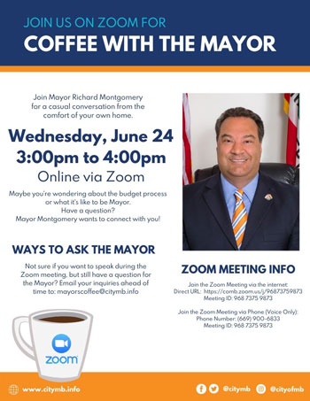 Coffee with the Mayor June 24