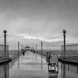 Rainy Day at the Pier by Burns, Webb