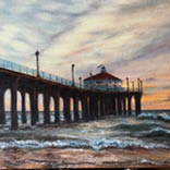 Sunset at the Pier by Lim, Susan