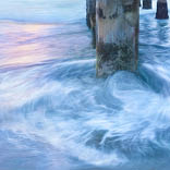 Wave Swirl at the Pier by Nugent, Peggy