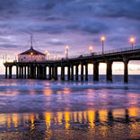 Purple Pier by Richards, Sean