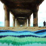 Under the Manhattan Beach Pier by Stitt, Kerry