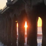 Sunshine Underneath the MB Pier by Vukotich, Gordana