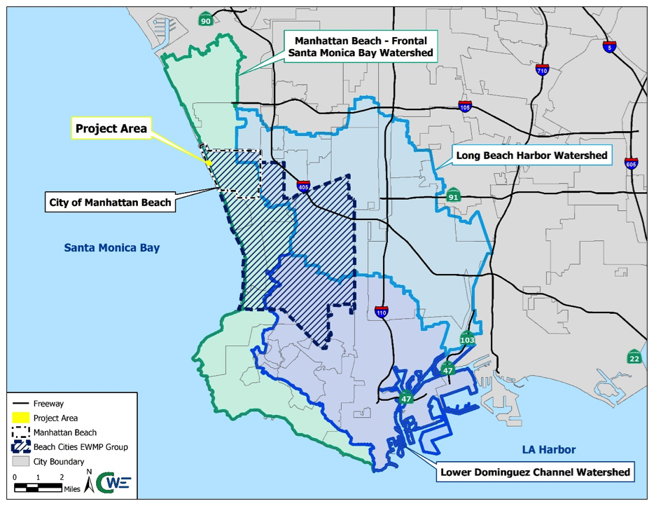 Figure 1-1 Surrounding Watersheds and Watershed Group