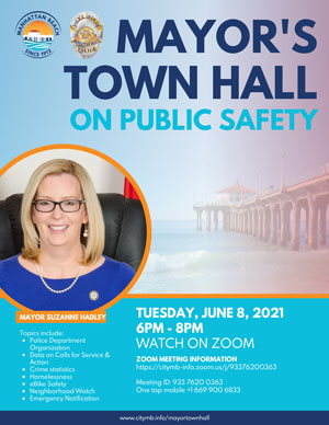 Mayor Town Hall Public Safety