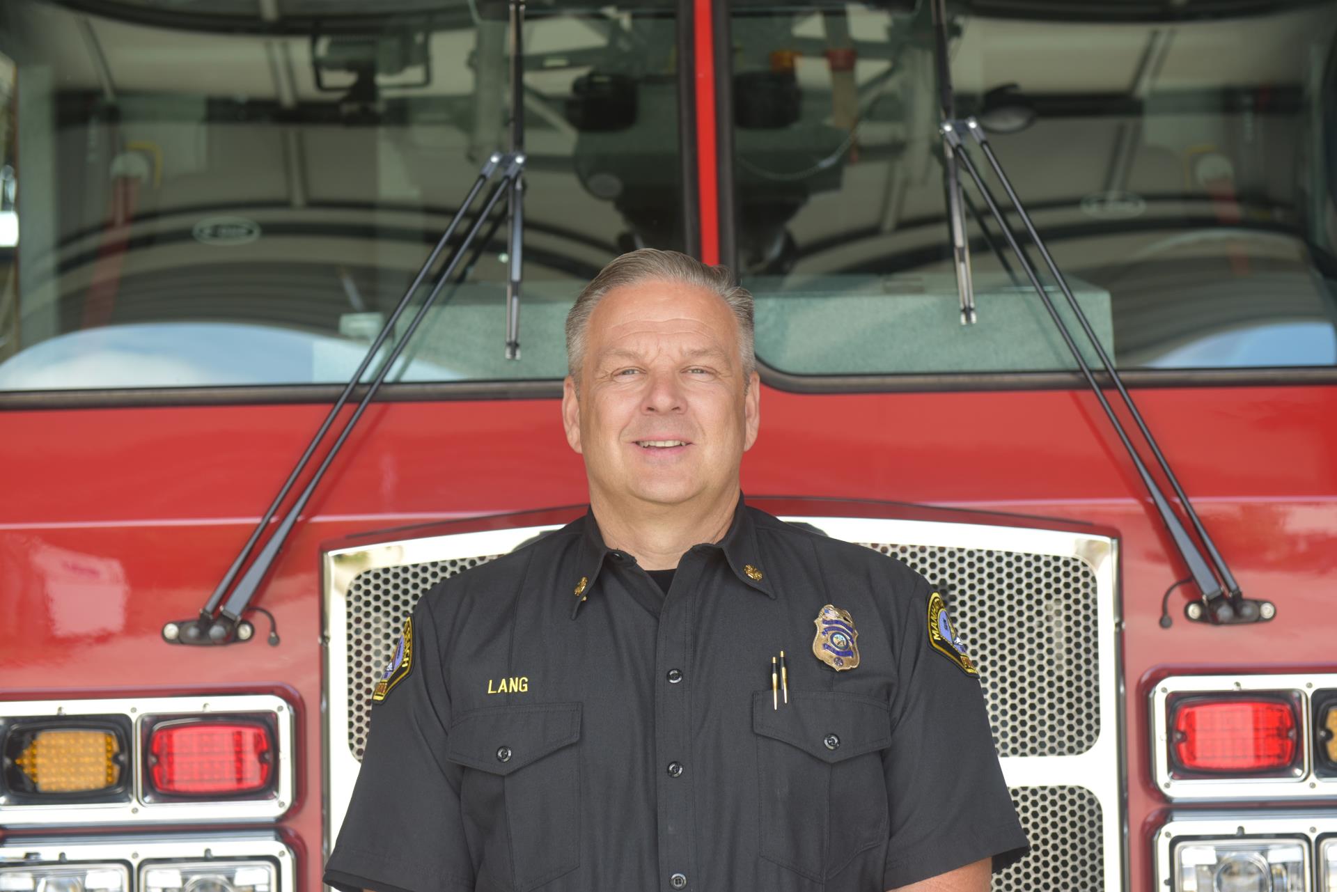 Fire Chief Mike Lang