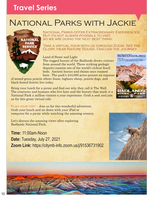 National Park Series July 2021