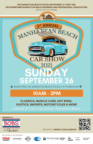 Downtown Manhattan Beach Car Show