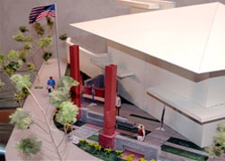 9/11 Memorial model