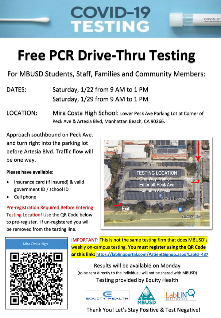 Free PCR Testing