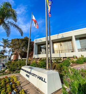 Manhattan Beach City Hall and City Facilities Align with County