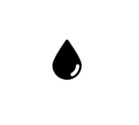 Black Water Droplet