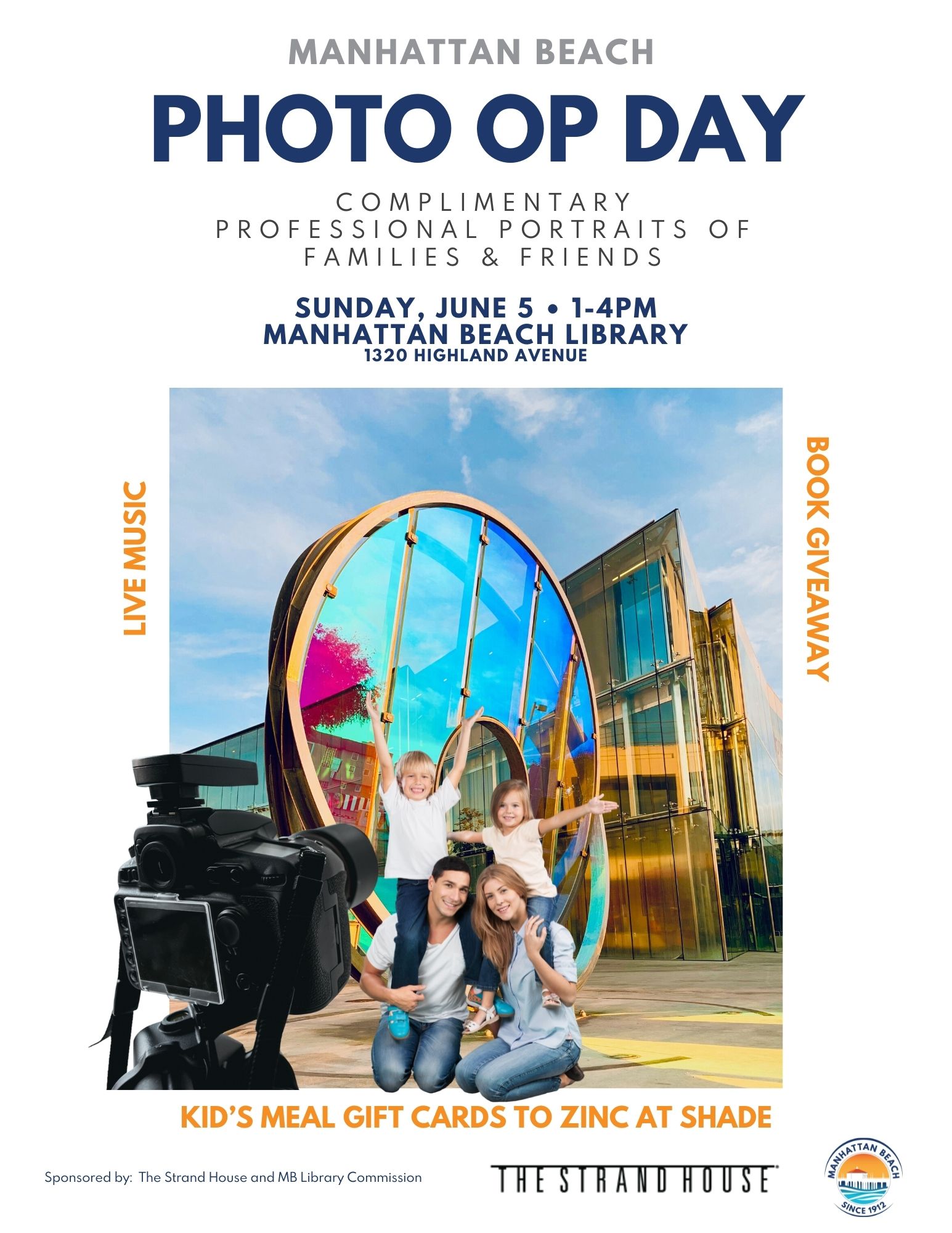 Photo Opp Day at Manhattan Beach Library