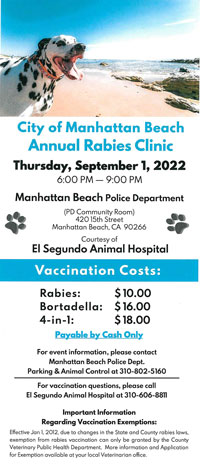 2022 Rabies Clinic