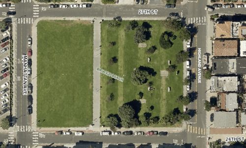 Bruce's Beach Aerial View