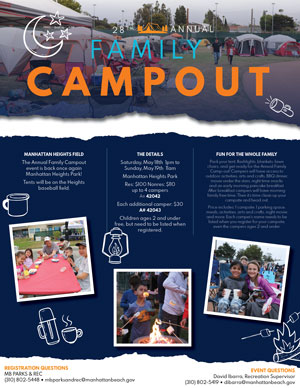 2024 Family Campout Flyer