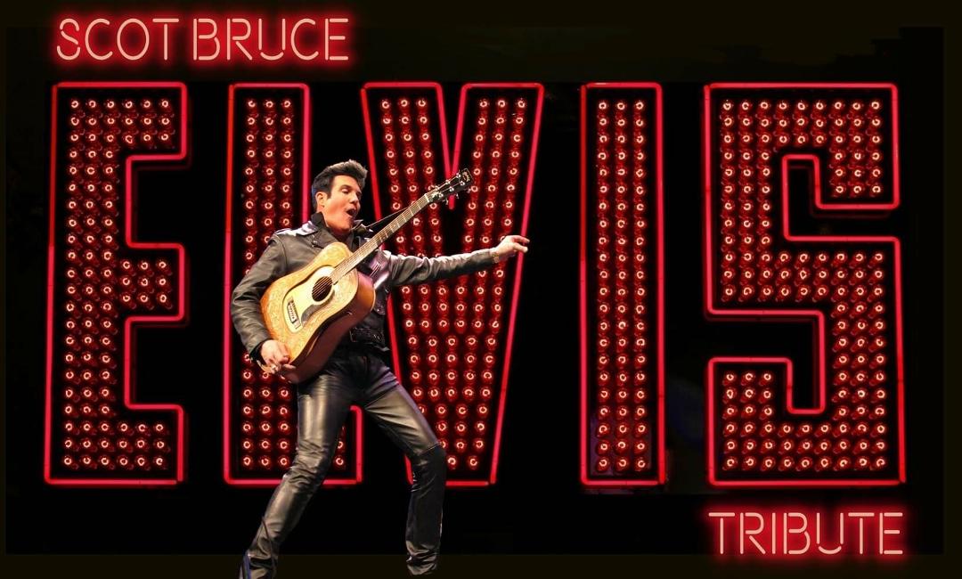 Scot Bruce BIG Elvis letters