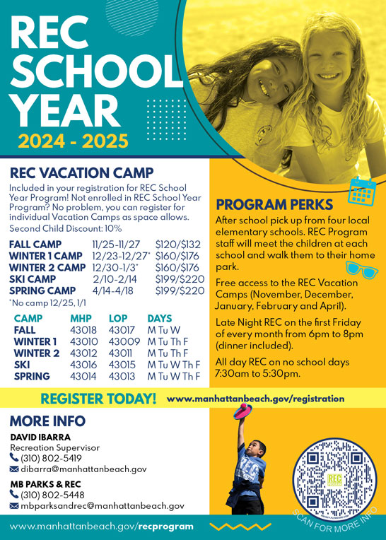 REC 2024-2025 School Year Program