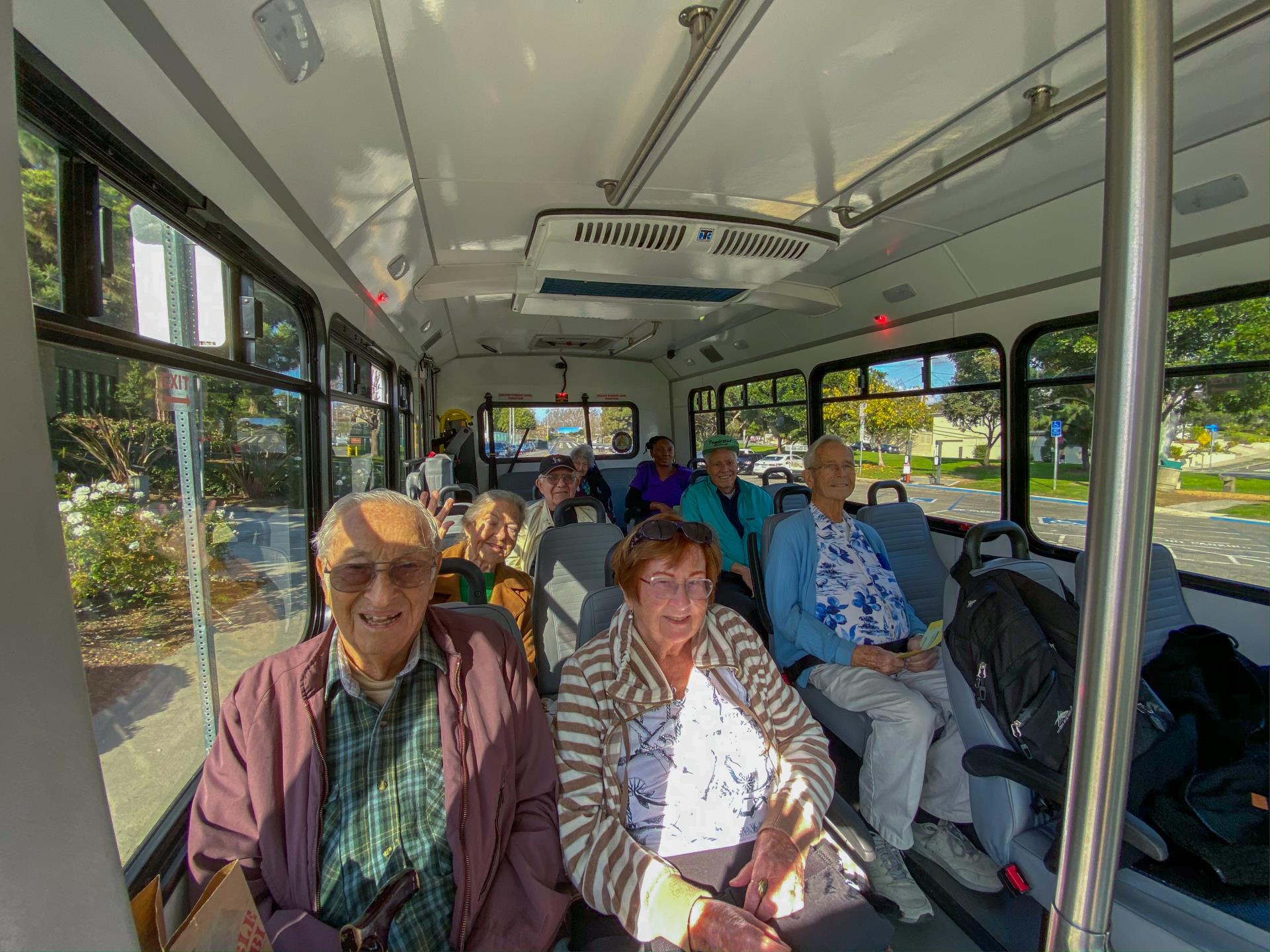 Dial-A-Ride Bus Passengers