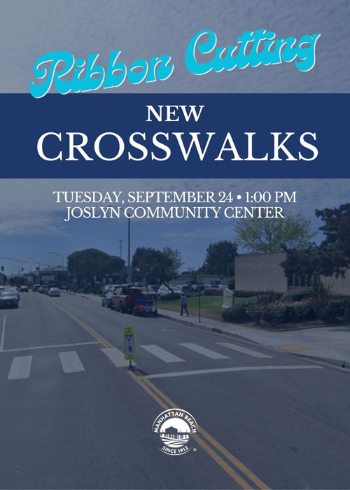 New Crosswalks - Ribbon Cutting