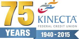 Kinecta 75th Anniversary Logo